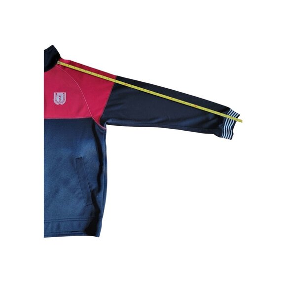 Puma Track Jacket Size XL Red & Black Full Zip Vintage - Picture 5 of 8